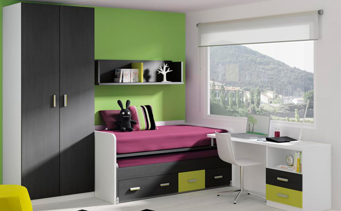 Dormitorios juveniles, muebles para habitaciones infantiles oferta Dormitorios individuales